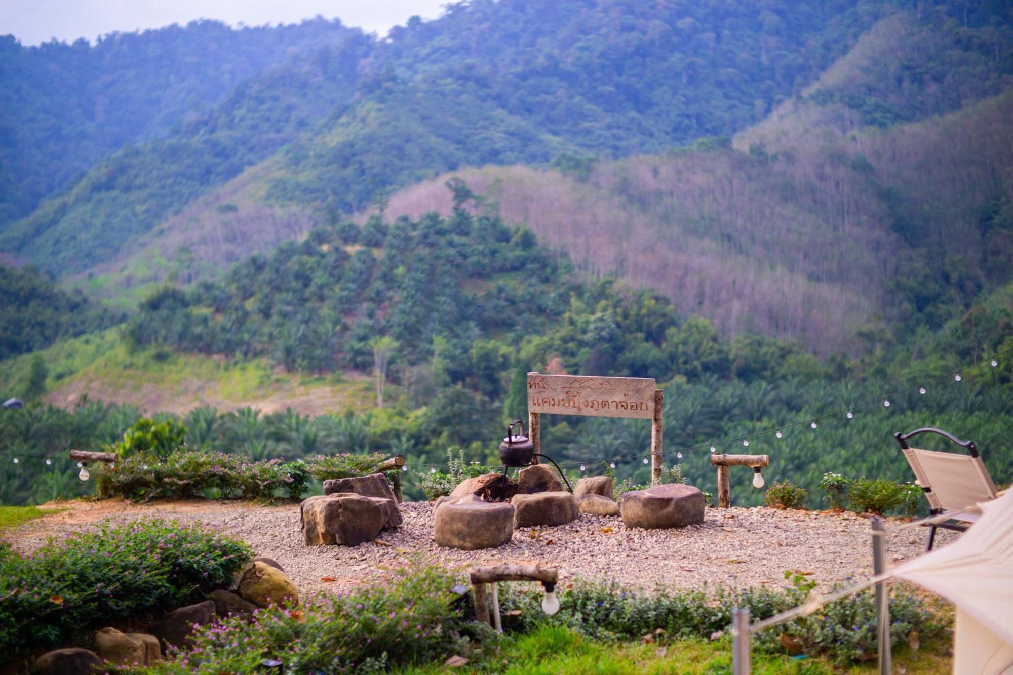 Camping Phutajoy Khaosok แคมป์ปิ้งภูตาจ้อยเขาศก Ban Thung Lang Tham Exterior foto