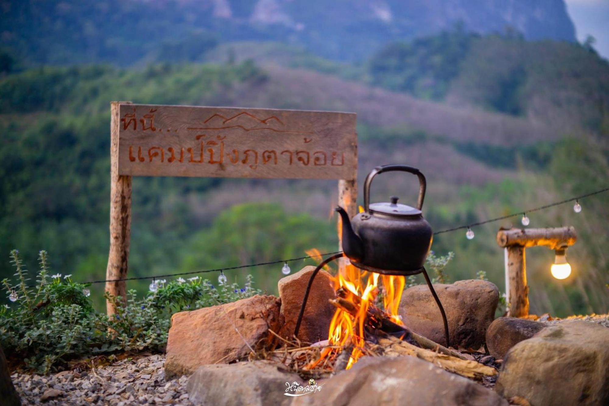 Camping Phutajoy Khaosok แคมป์ปิ้งภูตาจ้อยเขาศก Ban Thung Lang Tham Exterior foto