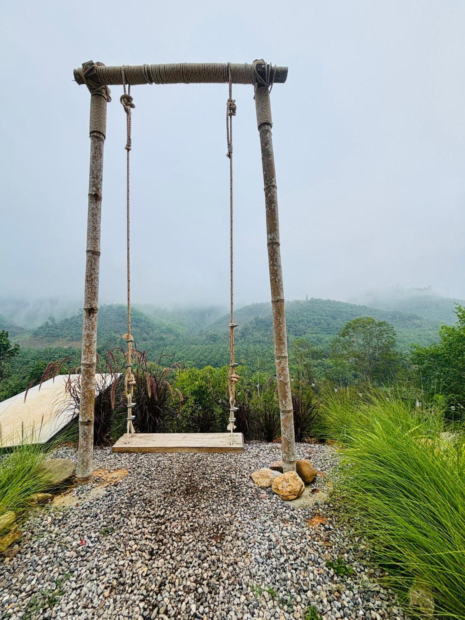 Camping Phutajoy Khaosok แคมป์ปิ้งภูตาจ้อยเขาศก Ban Thung Lang Tham Exterior foto